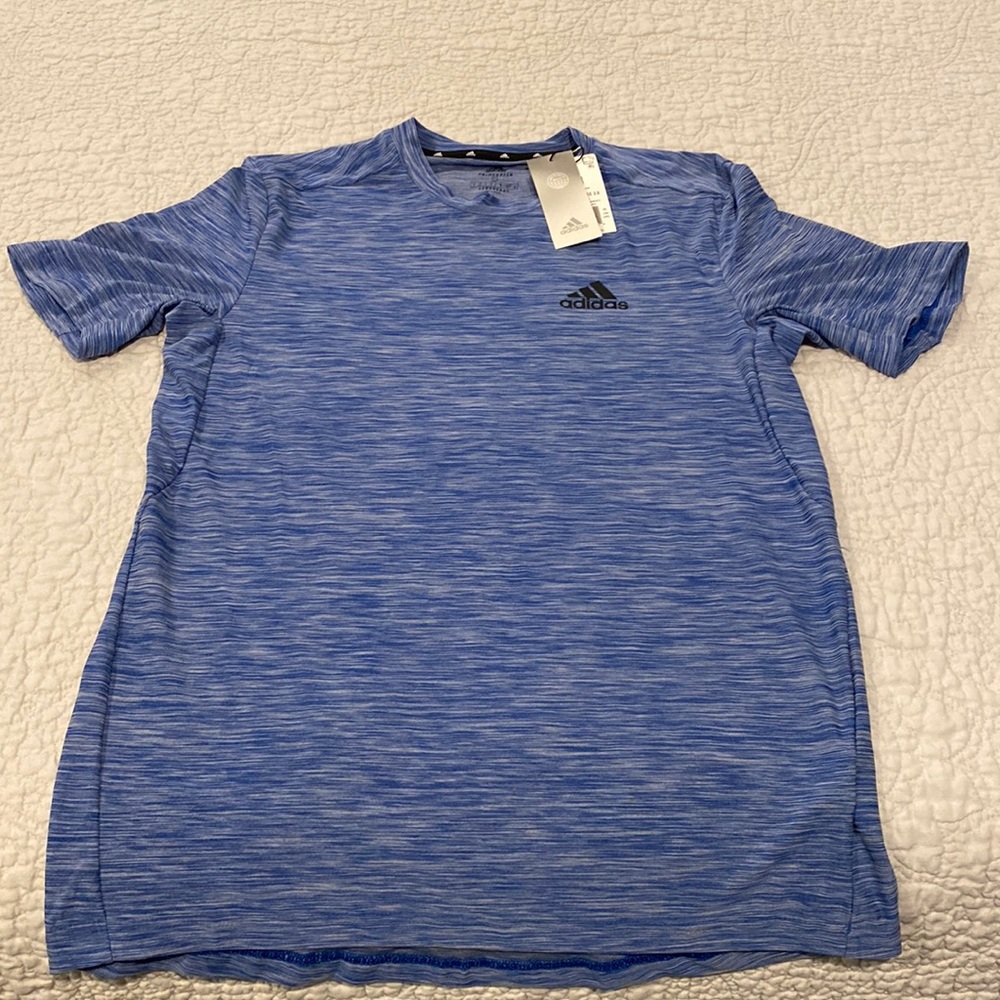 Adidas Prime Green Athletic Tee S